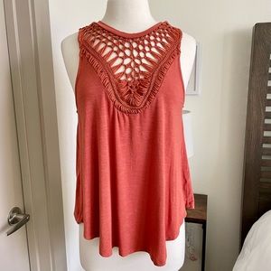 Eyeshadow Boho Crochet Top